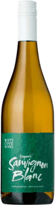 12,95 € Envío gratis | Vino blanco Misty Cove Organic I.G. Marlborough Nueva Zelanda Sauvignon Blanca Botella 75 cl
