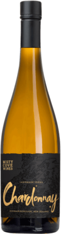 25,95 € Envío gratis | Vino blanco Misty Cove Landmark I.G. Marlborough Nueva Zelanda Chardonnay Botella 75 cl