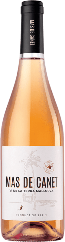 7,95 € 免费送货 | 桃红葡萄酒 Tianna Negre Ses Nines Mas de Canet I.G.P. Vi de la Terra de Mallorca 马略卡 西班牙 Callet — 卡列特, Mantonegro — 曼托内格罗 瓶装 75 cl