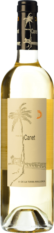 9,95 € 免费送货 | 白酒 Tianna Negre Ses Nines Mas de Canet Blanc I.G.P. Vi de la Terra de Mallorca 马略卡 西班牙 Muscat, Chardonnay, Premsal 瓶子 75 cl
