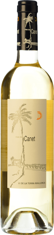 9,95 € Kostenloser Versand | Weißwein Tianna Negre Ses Nines Mas de Canet Blanc I.G.P. Vi de la Terra de Mallorca Mallorca Spanien Muskat, Chardonnay, Premsal Flasche 75 cl