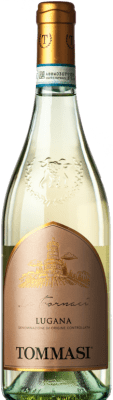 13,95 € Spedizione Gratuita | Vino bianco Tommasi Le Fornaci D.O.C. Lugana Veneto Italia Trebbiano di Lugana Bottiglia 75 cl