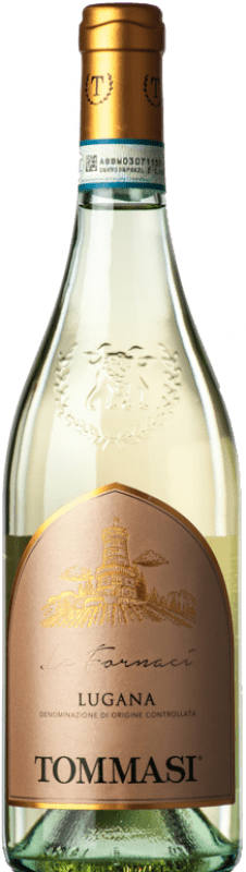 22,95 € Kostenloser Versand | Weißwein Tommasi Le Fornaci D.O.C. Lugana Venetien Italien Trebbiano Flasche 75 cl