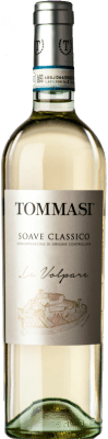 11,95 € Envio grátis | Vinho branco Tommasi Le Volpare D.O.C. Soave Vêneto Itália Garganega Garrafa 75 cl