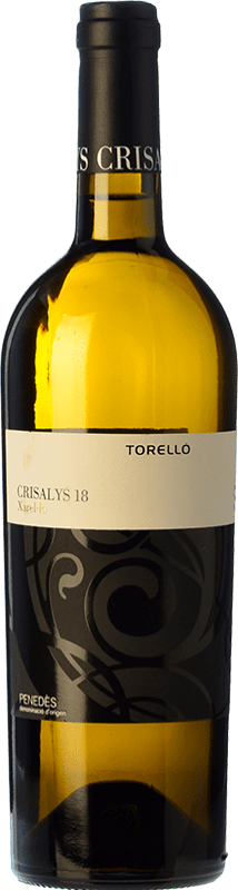 14,95 € Бесплатная доставка | Белое вино Torelló Crisalys старения D.O. Penedès Каталония Испания Xarel·lo Органический бутылка 75 cl