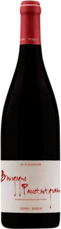 27,95 € Envío gratis | Vino tinto Sarnin-Berrux Passe Tout Grains A.O.C. Bourgogne Borgoña Francia Pinot Negro, Gamay Botella 75 cl