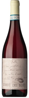 13,95 € 免费送货 | 玫瑰酒 Torre dei Beati Rosa-ae 年轻的 D.O.C. Cerasuolo d'Abruzzo 阿布鲁佐 意大利 Montepulciano 瓶子 75 cl