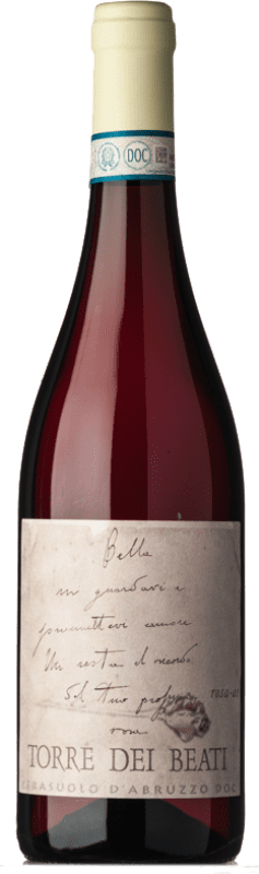 11,95 € Free Shipping | Rosé wine Torre dei Beati Rosa-ae Young D.O.C. Cerasuolo d'Abruzzo Abruzzo Italy Montepulciano Bottle 75 cl