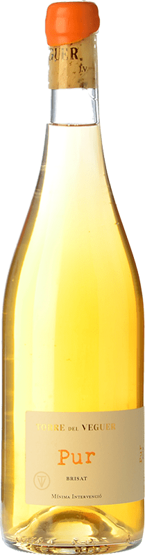 23,95 € Kostenloser Versand | Weißwein Torre del Veguer Pur D.O. Penedès Katalonien Spanien Malvasía Flasche 75 cl