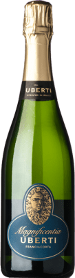 49,95 € Kostenloser Versand | Weißer Sekt Uberti Satèn Magnificentia Brut D.O.C.G. Franciacorta Lombardei Italien Chardonnay Flasche 75 cl