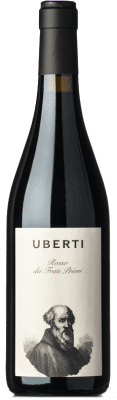 28,95 € Бесплатная доставка | Красное вино Uberti Rosso dei Frati Priori I.G.T. Lombardia Ломбардии Италия Cabernet Sauvignon бутылка 75 cl