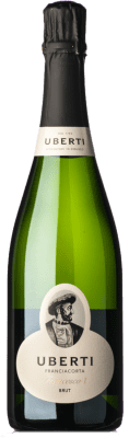 31,95 € Бесплатная доставка | Белое игристое Uberti Francesco I брют D.O.C.G. Franciacorta Ломбардии Италия Pinot Black, Chardonnay, Pinot White бутылка 75 cl