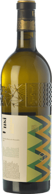 14,95 € Envío gratis | Vino blanco Unsi Terrazas Blanco Crianza D.O. Navarra Navarra España Garnacha Blanca Botella 75 cl