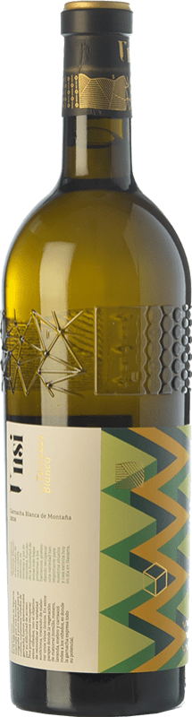 14,95 € Free Shipping | White wine Unsi Terrazas Blanco Aged D.O. Navarra Navarre Spain Grenache White Bottle 75 cl