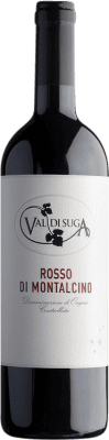 25,95 € Kostenloser Versand | Rotwein Val di Suga D.O.C. Rosso di Montalcino Toskana Italien Sangiovese 75 cl