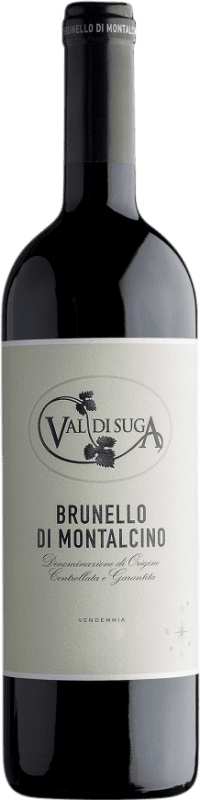 51,95 € Бесплатная доставка | Красное вино Val di Suga D.O.C.G. Brunello di Montalcino Тоскана Италия Sangiovese — Санджовезе 75 cl