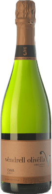 17,95 € Spedizione Gratuita | Spumante Bianco Vendrell Olivella Brut D.O. Cava Spagna Macabeo, Xarel·lo, Parellada Organic — Bio 75 cl