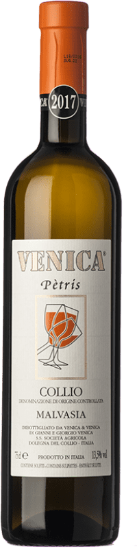 19,95 € Envío gratis | Vino blanco Venica & Venica Pètris D.O.C. Collio Goriziano-Collio Friuli-Venezia Giulia Italia Malvasía Botella 75 cl