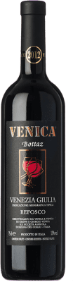 35,95 € 免费送货 | 红酒 Venica & Venica Bottaz I.G.T. Friuli-Venezia Giulia 弗留利 - 威尼斯朱利亚 意大利 Refosco 瓶子 75 cl