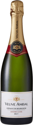 18,95 € Kostenloser Versand | Weißer Sekt Veuve Ambal Brut — Herb Frankreich Pinot Noir — Spätburgunder, Gamay, Chardonnay, Aligoté 75 cl