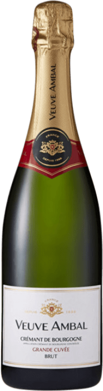 27,95 € Free Shipping | White sparkling Veuve Ambal Brut France Pinot Black, Gamay, Chardonnay, Aligoté Bottle 75 cl