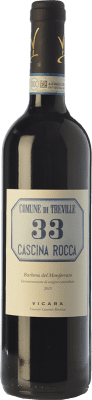 31,95 € Envoi gratuit | Vin rouge Vicara La Rocca 33 I.G.T. Barbera del Monferrato Superiore Piémont Italie Barbera Bouteille 75 cl