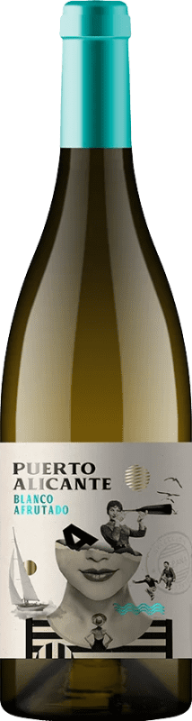 6,95 € 送料無料 | 白ワイン Vicente Gandía Puerto Alicante Aromático D.O. Alicante バレンシアのコミュニティ スペイン Muscat, Macabeo, Chardonnay ボトル 75 cl