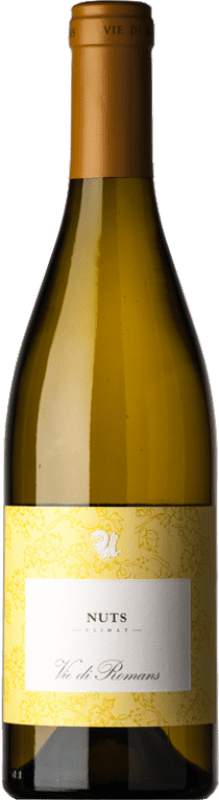 69,95 € Envio grátis | Vinho branco Vie di Romans Nuts D.O.C. Friuli Isonzo Friuli-Venezia Giulia Itália Chardonnay Garrafa 75 cl