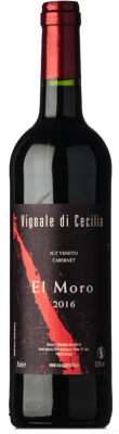 19,95 € Free Shipping | Red wine Vignale di Cecilia El Moro I.G.T. Veneto Veneto Italy Cabernet Franc, Carmenère Bottle 75 cl