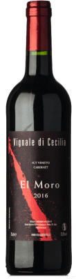 19,95 € Envío gratis | Vino Tinto Vignale di Cecilia El Moro I.G.T. Veneto Veneto Italia Cabernet Franc, Carmenère 75 cl