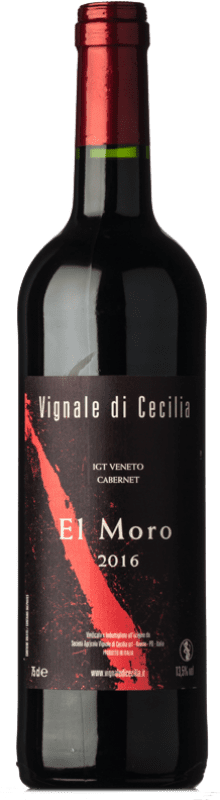 19,95 € Kostenloser Versand | Rotwein Vignale di Cecilia El Moro I.G.T. Veneto Venetien Italien Cabernet Franc, Carmenère Flasche 75 cl