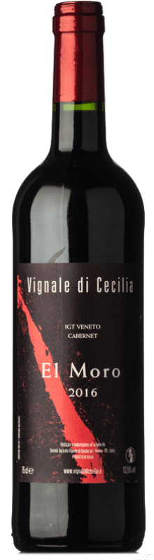 19,95 € Spedizione Gratuita | Vino rosso Vignale di Cecilia El Moro I.G.T. Veneto Veneto Italia Cabernet Franc, Carmenère Bottiglia 75 cl