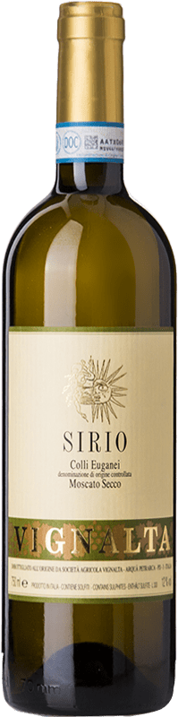 15,95 € Envoi gratuit | Vin Blanc Vignalta Secco Sirio D.O.C. Colli Euganei Vénétie Italie Moscato — Muscat Bouteille 75 cl