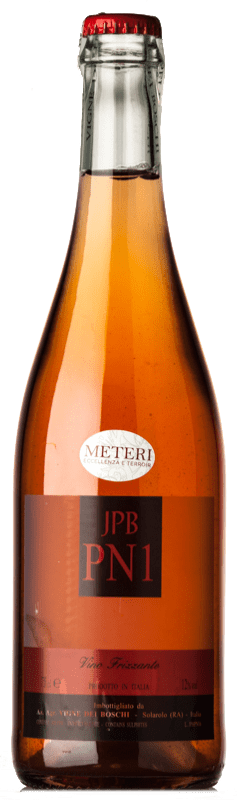 19,95 € Spedizione Gratuita | Spumante rosato Vigne dei Boschi Frizzante JPB PN1 I.G.T. Emilia Romagna Emilia-Romagna Italia Pinot Nero Bottiglia 75 cl