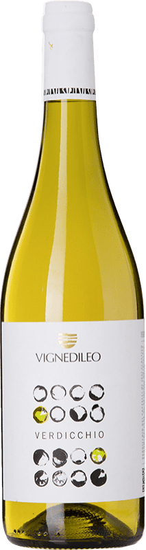 8,95 € Envoi gratuit | Vin blanc Vignedileo D.O.C. Verdicchio dei Castelli di Jesi Marches Italie Verdicchio Bouteille 75 cl