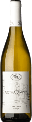 14,95 € Envio grátis | Vinho Branco OlCru Gotha Divino I.G.T. Lombardia Lombardia Itália Chardonnay 75 cl