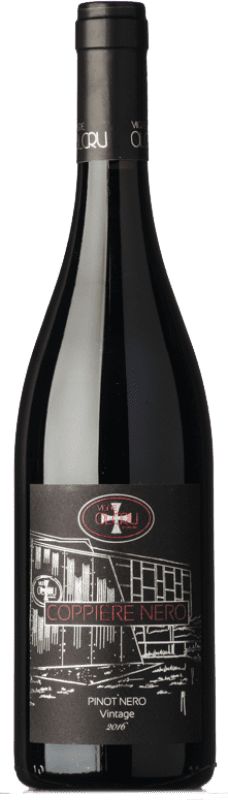 29,95 € Бесплатная доставка | Красное вино OlCru Coppiere Nero I.G.T. Provincia di Pavia Ломбардии Италия Pinot Black бутылка 75 cl