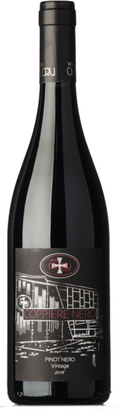 31,95 € Бесплатная доставка | Красное вино OlCru Coppiere Nero I.G.T. Provincia di Pavia Ломбардии Италия Pinot Noir — Пино Нуар Бутылка 75 cl
