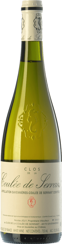 108,95 € 免费送货 | 白酒 La Coulée de Serrant 岁 A.O.C. Anjou 卢瓦尔河 法国 Chenin White 瓶子 75 cl