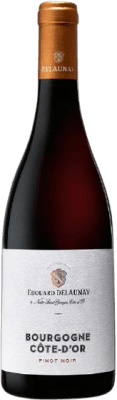 24,95 € 免费送货 | 红酒 Edouard Delaunay Cote d'Or A.O.C. Bourgogne 勃艮第 法国 Pinot Black 瓶子 75 cl