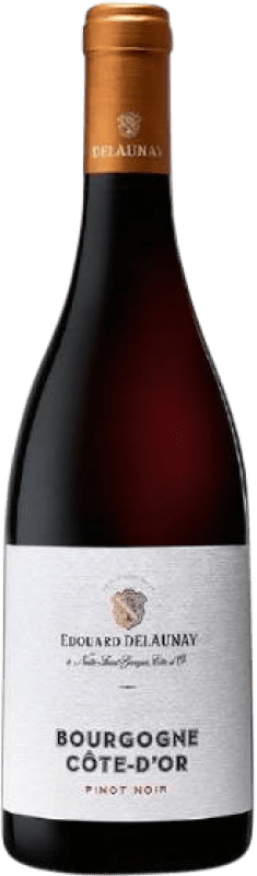 24,95 € Envio grátis | Vinho tinto Edouard Delaunay Cote d'Or A.O.C. Bourgogne Borgonha França Pinot Preto Garrafa 75 cl