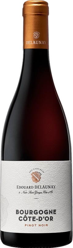 25,95 € Spedizione Gratuita | Vino rosso Edouard Delaunay Cote d'Or A.O.C. Bourgogne Borgogna Francia Pinot Nero Bottiglia 75 cl