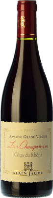 18,95 € Free Shipping | Red wine Alain Jaume Grand Veneur Les Champauvins Aged A.O.C. Côtes du Rhône Rhône France Syrah, Grenache, Mourvèdre Bottle 75 cl