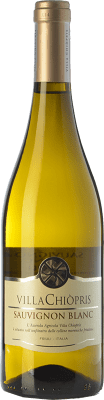 9,95 € Бесплатная доставка | Белое вино Villa Chiòpris D.O.C. Friuli Grave Фриули-Венеция-Джулия Италия Sauvignon — Совиньон Бутылка 75 cl