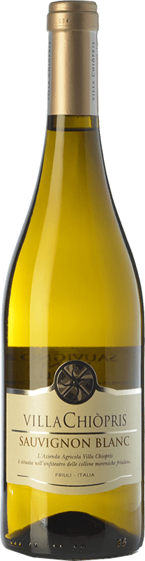 11,95 € Бесплатная доставка | Белое вино Villa Chiòpris D.O.C. Friuli Grave Фриули-Венеция-Джулия Италия Sauvignon бутылка 75 cl