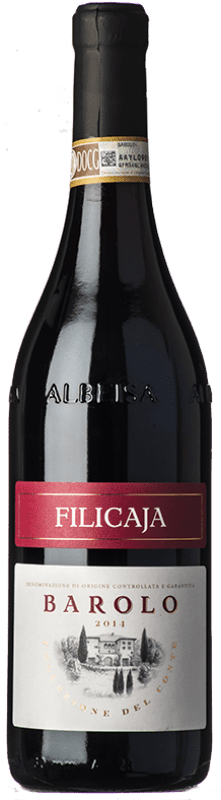 35,95 € Free Shipping | Red wine Villa da Filicaja D.O.C.G. Barolo Piemonte Italy Nebbiolo Bottle 75 cl