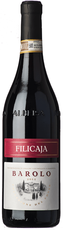 35,95 € 免费送货 | 红酒 Villa da Filicaja D.O.C.G. Barolo 皮埃蒙特 意大利 Nebbiolo 瓶子 75 cl