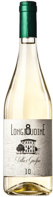 18,95 € 免费送货 | 白酒 Villa Guelpa Longitudine 8.10 D.O.C. Piedmont 皮埃蒙特 意大利 Erbaluce 瓶子 75 cl