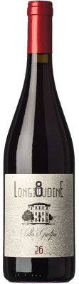 25,95 € Kostenloser Versand | Rotwein Villa Guelpa Longitudine 8.26 D.O.C. Piedmont Piemont Italien Nebbiolo 75 cl
