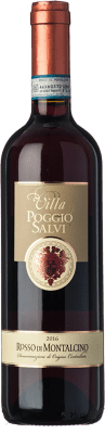 18,95 € Free Shipping | Red wine Poggio Salvi D.O.C. Rosso di Montalcino Tuscany Italy Sangiovese Bottle 75 cl